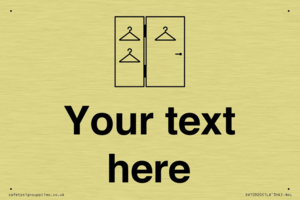 Custom information:  Large Changing room